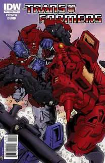 Cover of The Transformers #11