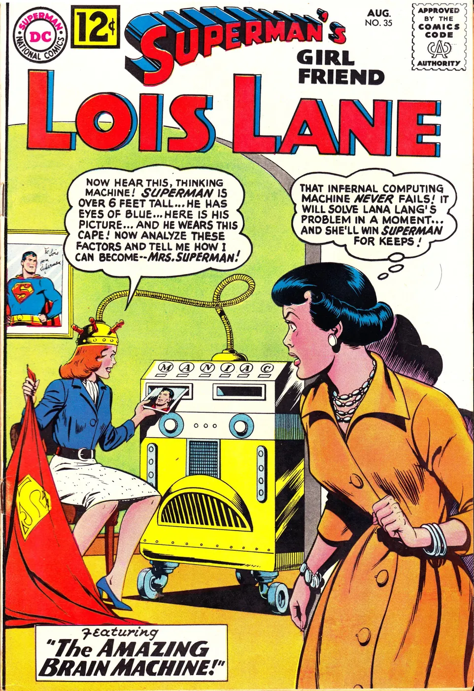 Cover of Superman's Girl Friend, Lois Lane #35