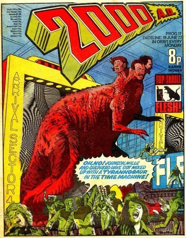Cover of 2000 AD #17