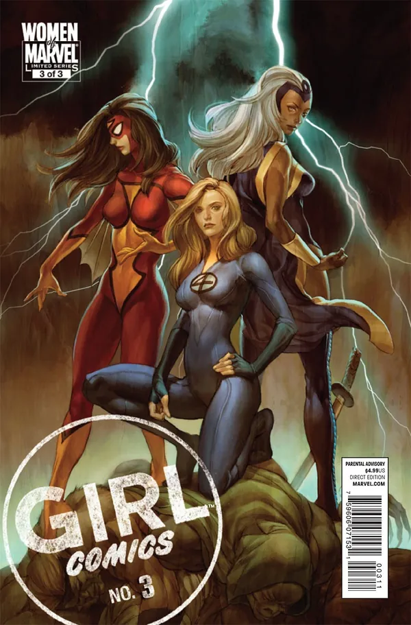 Cover of Girl Comics #3