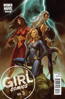 Cover of Girl Comics #3