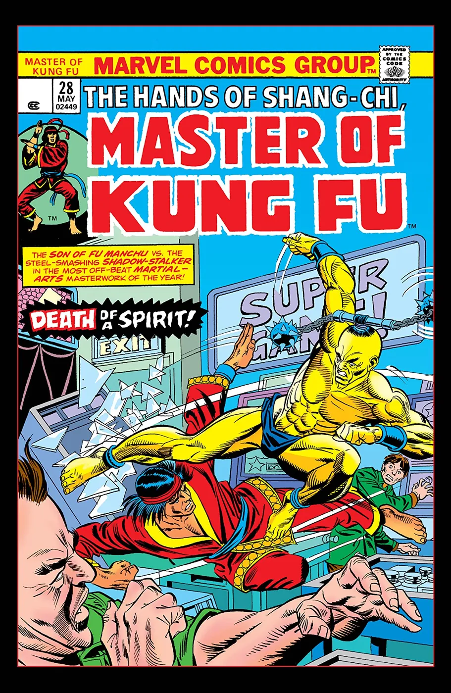 Cover of Master of Kung Fu #28