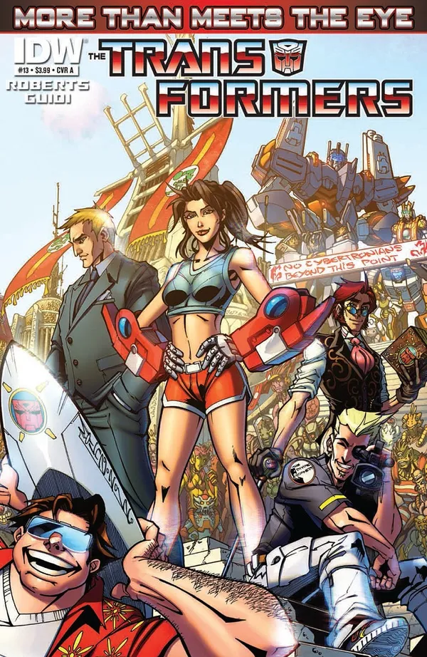Cover of The Transformers: More Than Meets the Eye #13