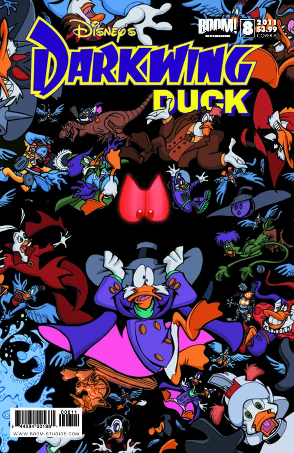 Cover of Darkwing Duck #8