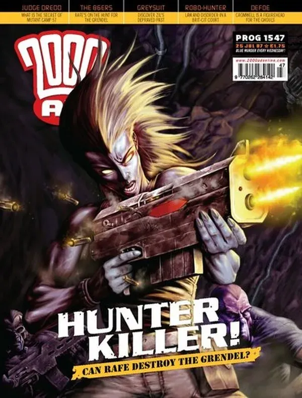 Cover of 2000 AD #1547