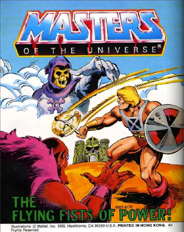 Cover of Masters of the Universe: The Flying Fists of Power! #1