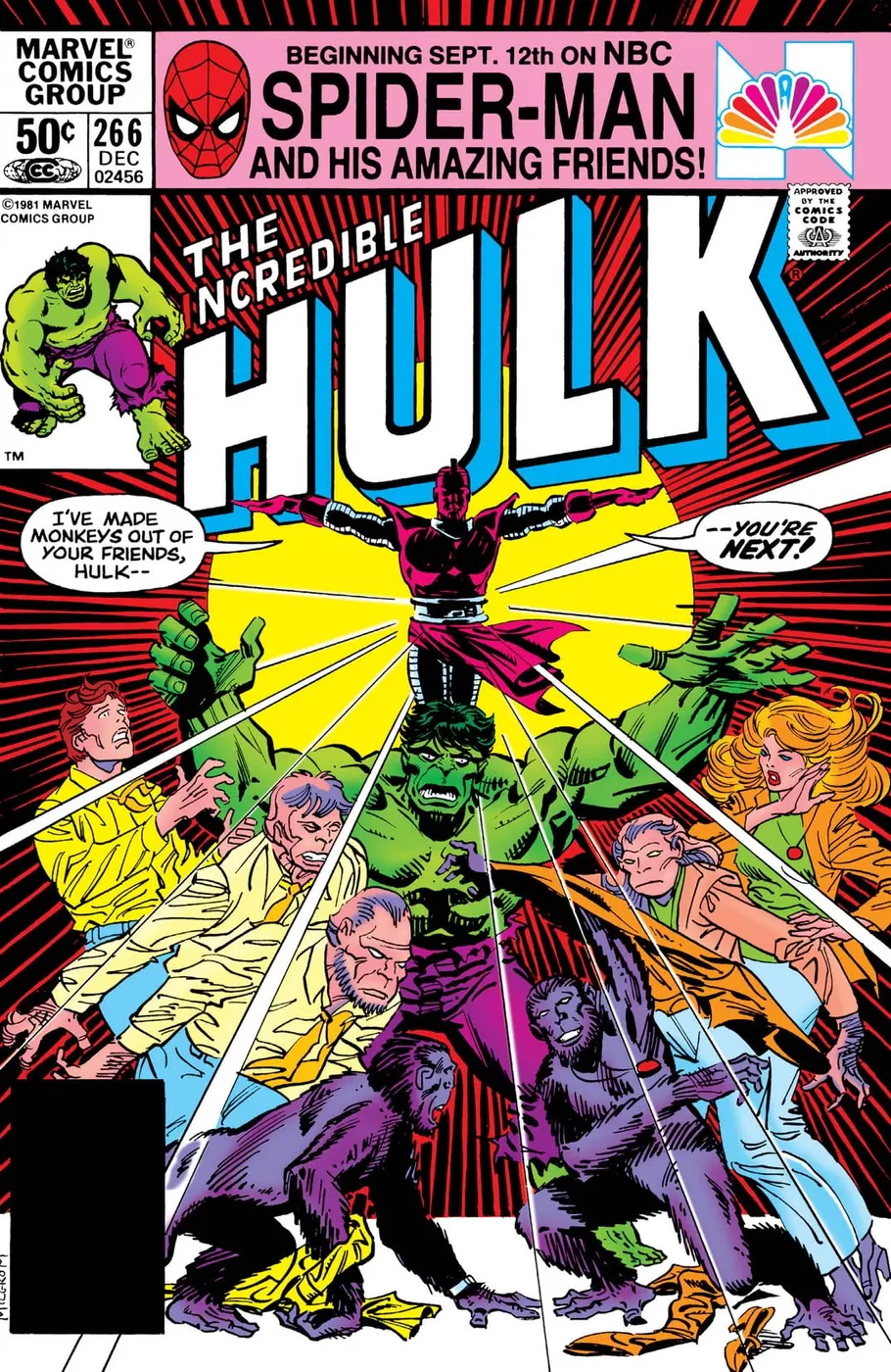 Cover of The Incredible Hulk #266