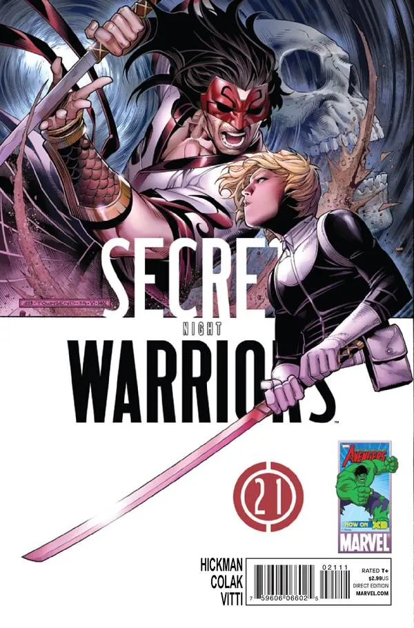 Cover of Secret Warriors #21