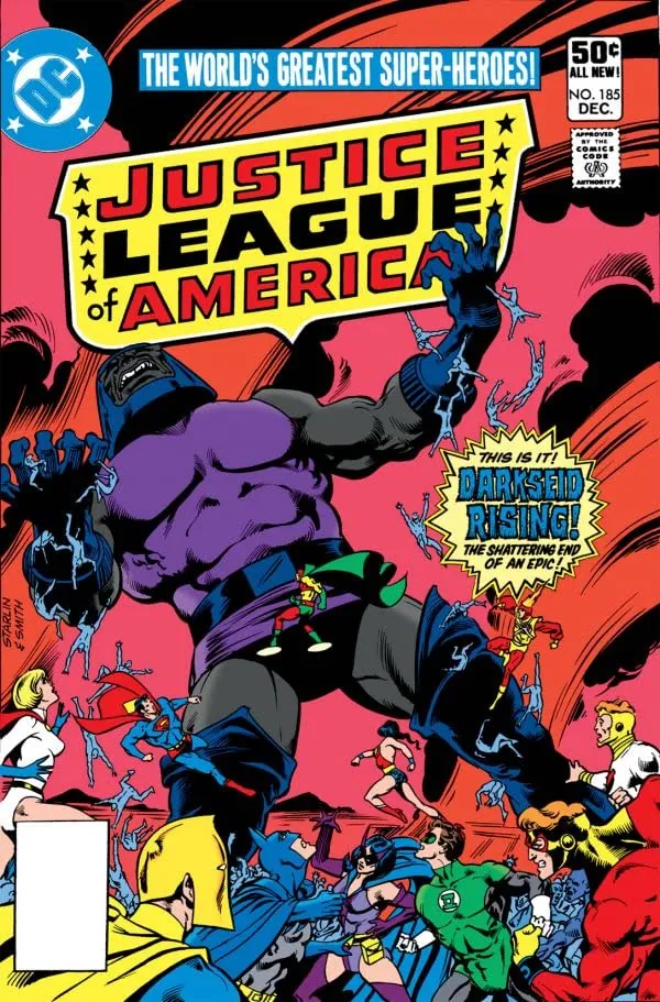 Cover of Justice League of America #185