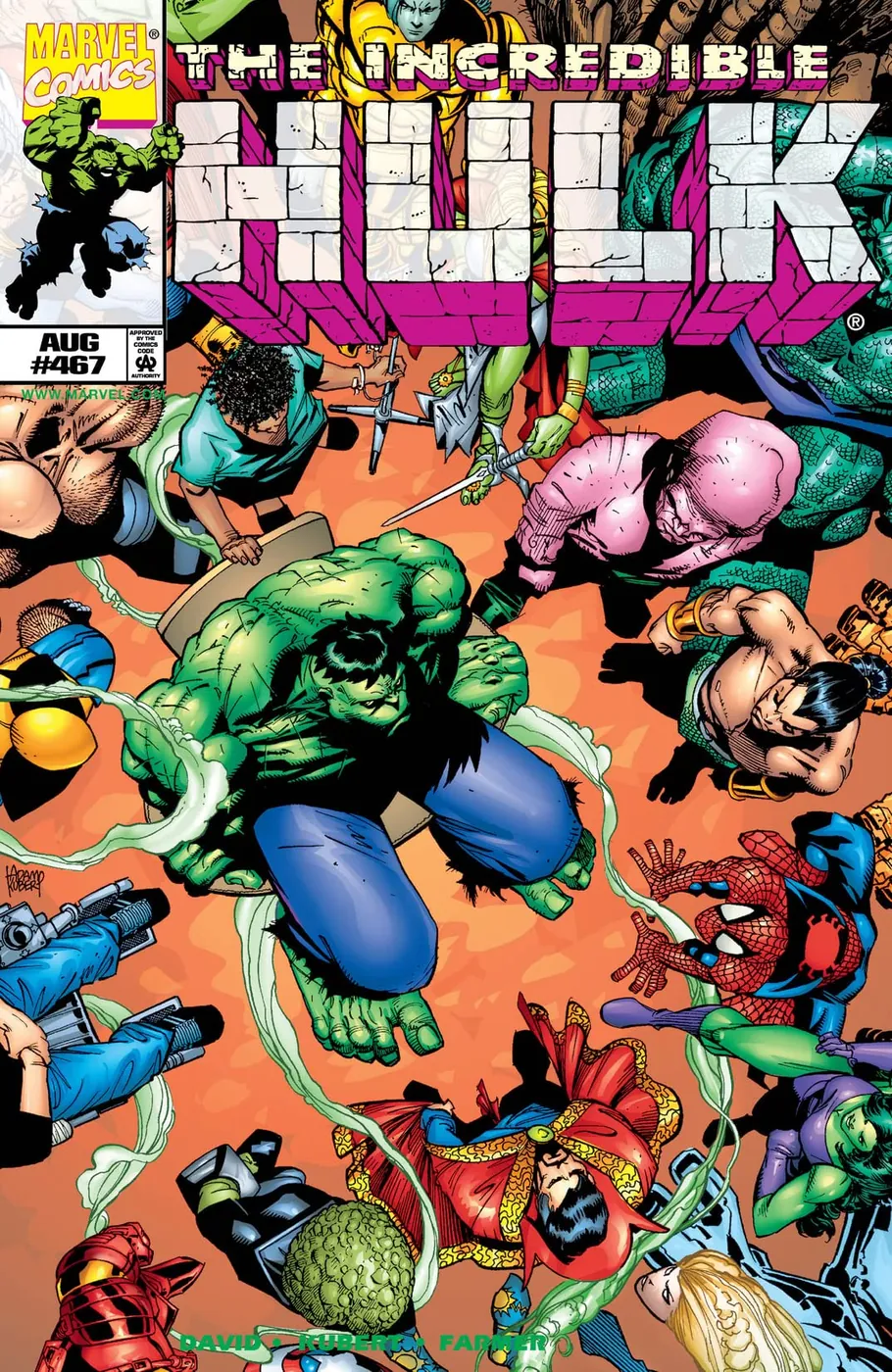 Cover of The Incredible Hulk #467