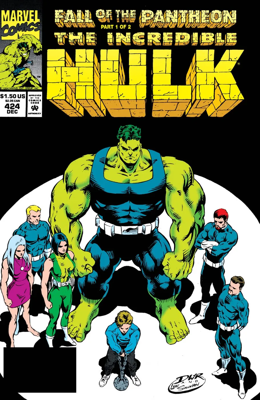 Cover of The Incredible Hulk #424