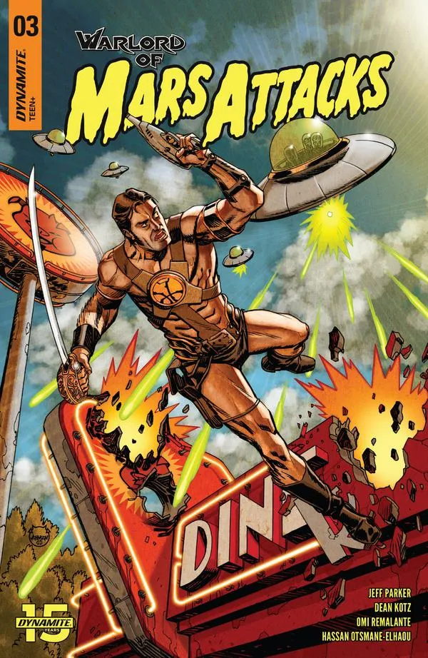 Cover of Warlord of Mars Attacks #3