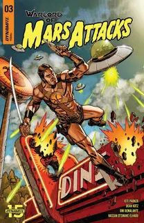 Cover of Warlord of Mars Attacks #3