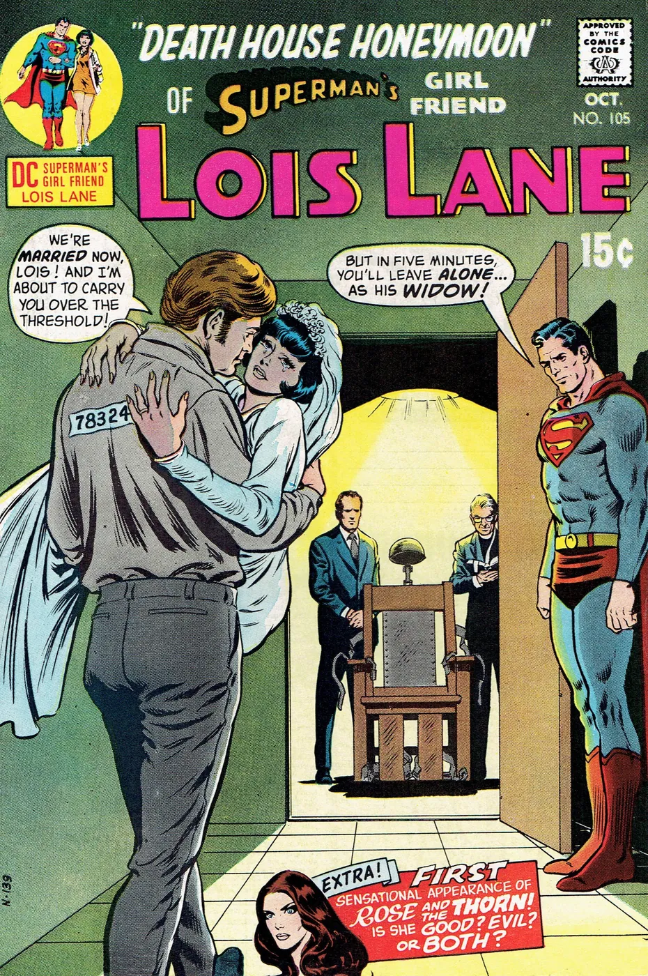 Cover of Superman's Girl Friend, Lois Lane #105