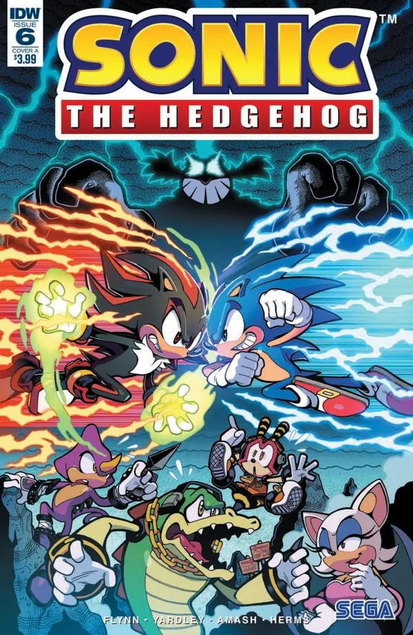 Cover of Sonic the Hedgehog #6