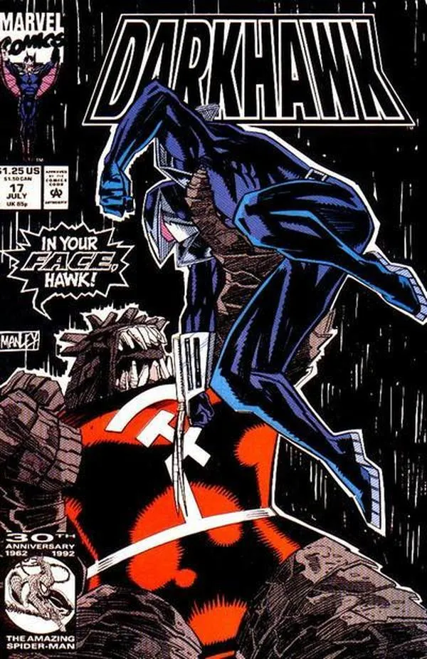 Cover of Darkhawk #17