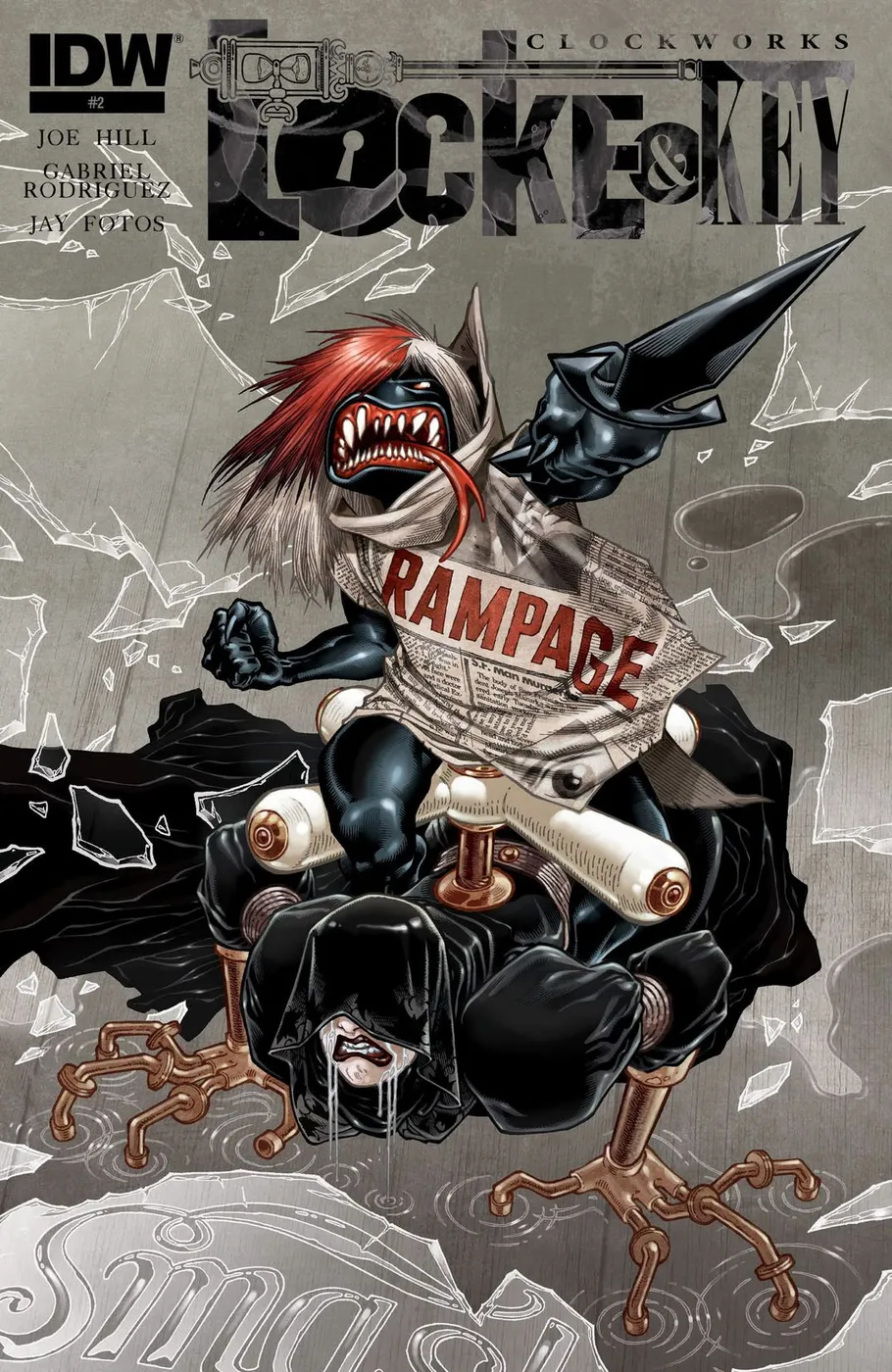 Cover of Locke & Key: Clockworks #2
