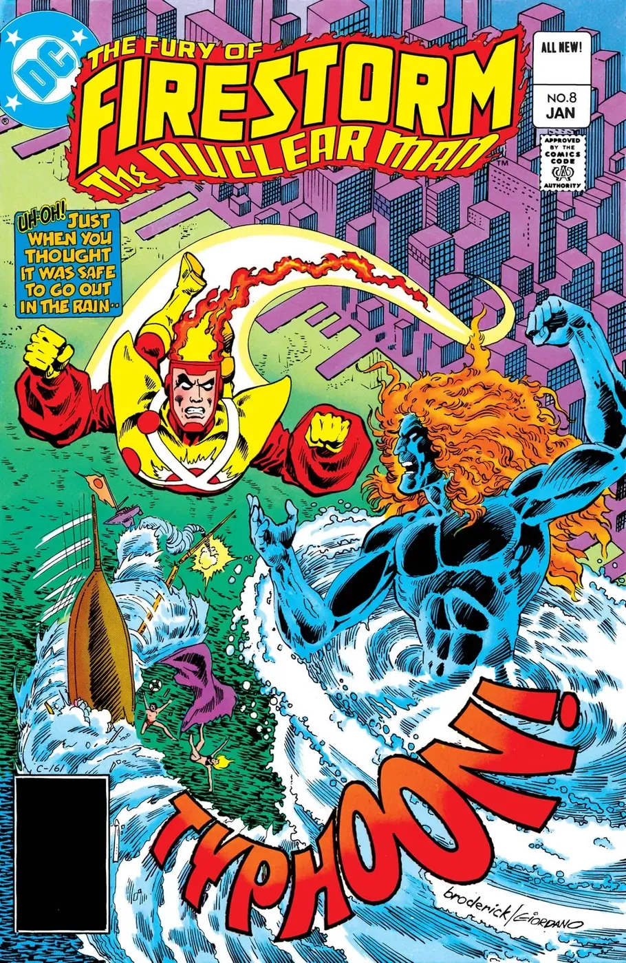 Cover of The Fury of Firestorm #8