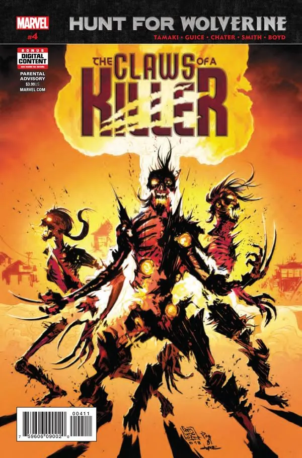 Cover of Hunt for Wolverine: The Claws of a Killer #4