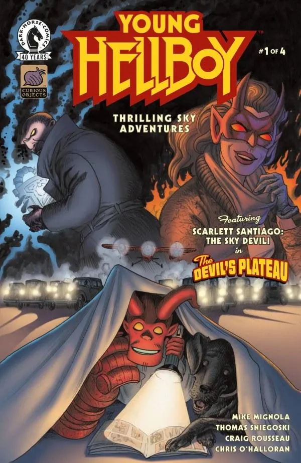Cover of Young Hellboy: Thrilling Sky Adventures #1