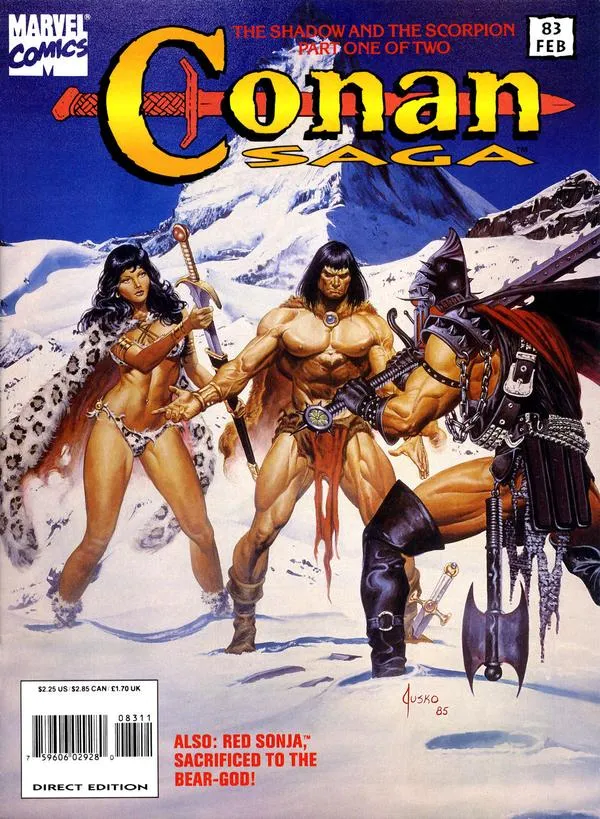 Cover of Conan Saga #83
