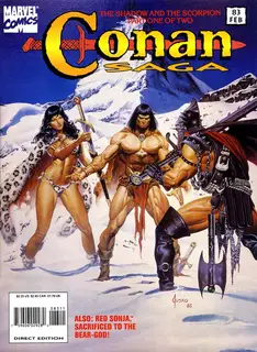 Cover of Conan Saga #83