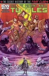 Cover of Teenage Mutant Ninja Turtles: The Secret History of the Foot Clan #3