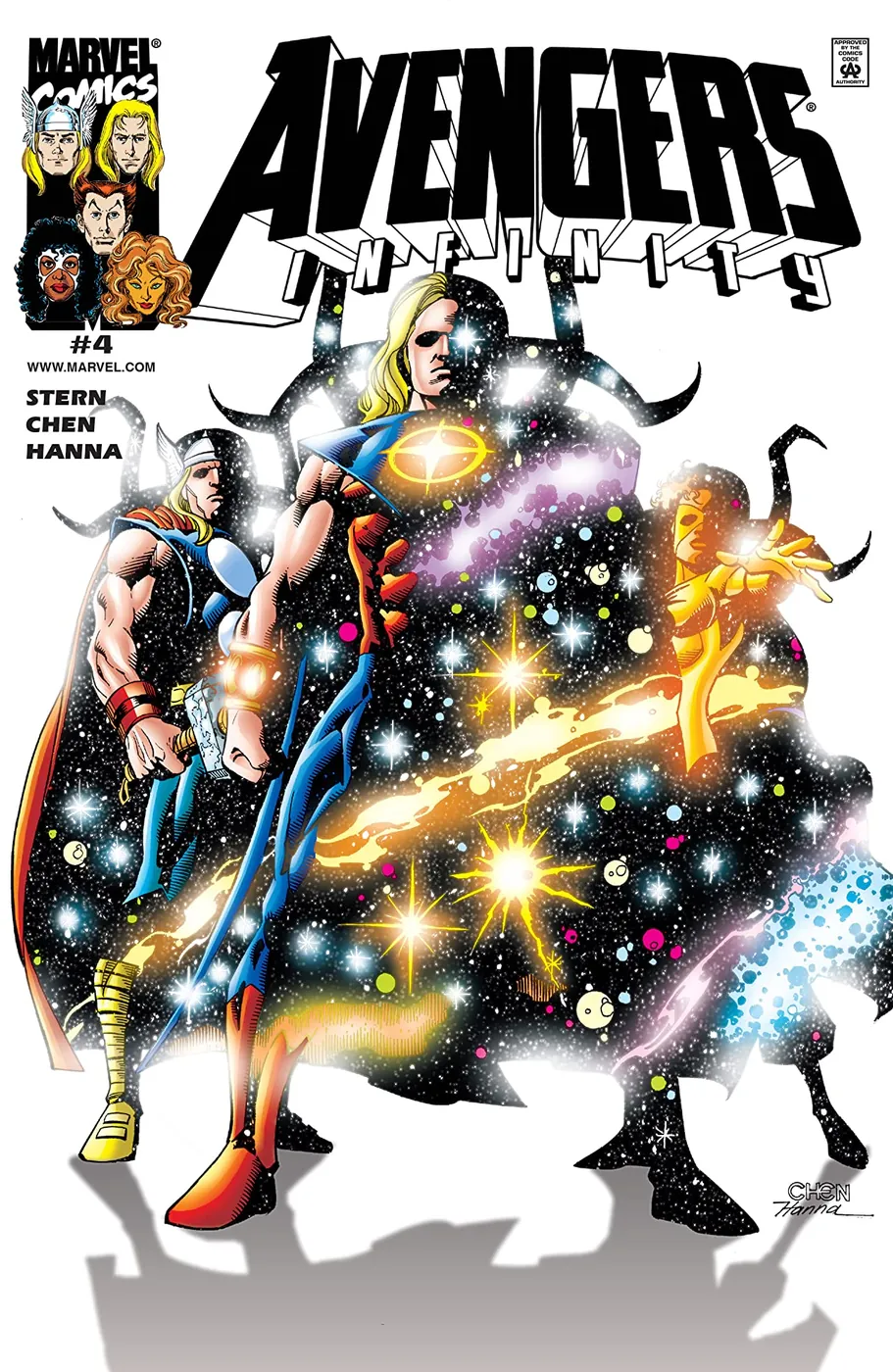 Cover of Avengers Infinity #4