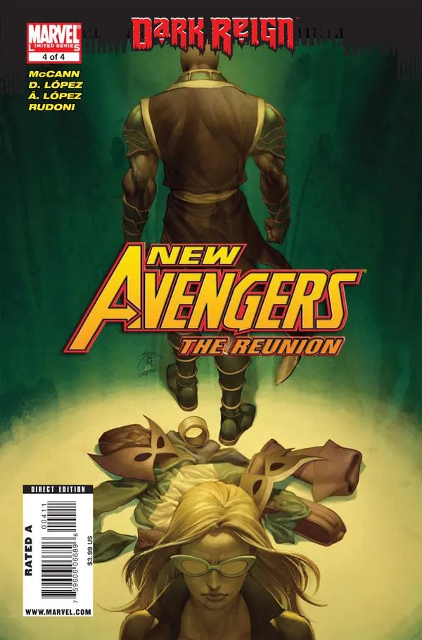Cover of New Avengers: The Reunion #4