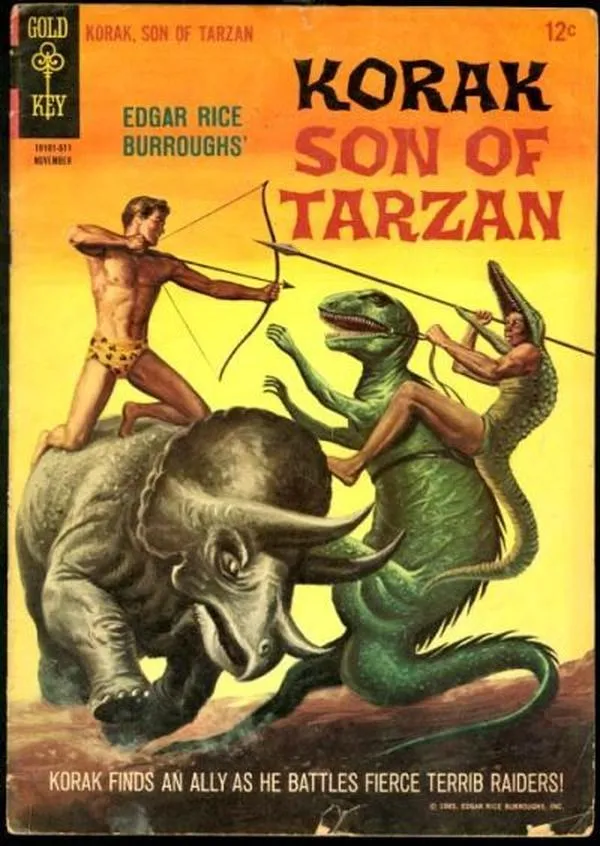 Cover of Edgar Rice Burroughs Korak, Son of Tarzan #11