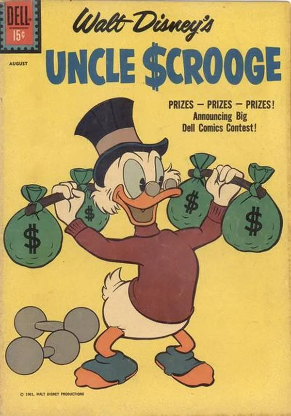 Cover of Walt Disney's Uncle Scrooge #34