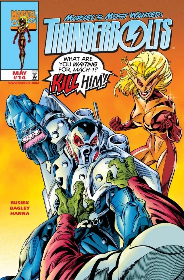 Cover of Thunderbolts #14