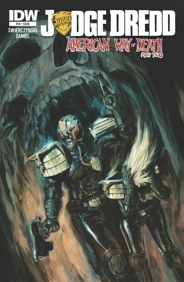 Cover of Judge Dredd #18