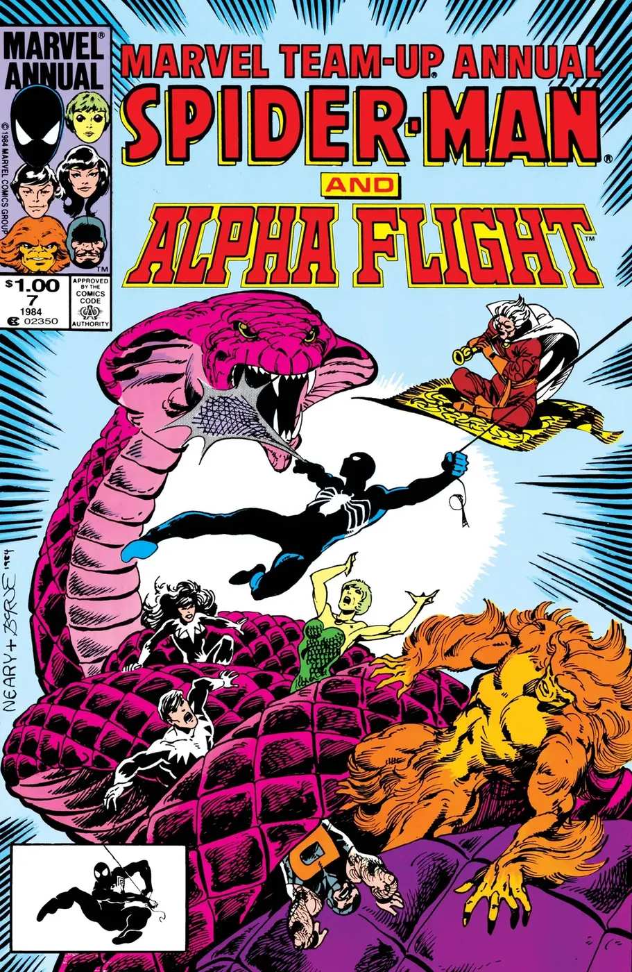 Cover of Marvel Team-Up Annual #7