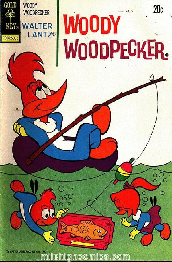 Cover of Walter Lantz Woody Woodpecker #129