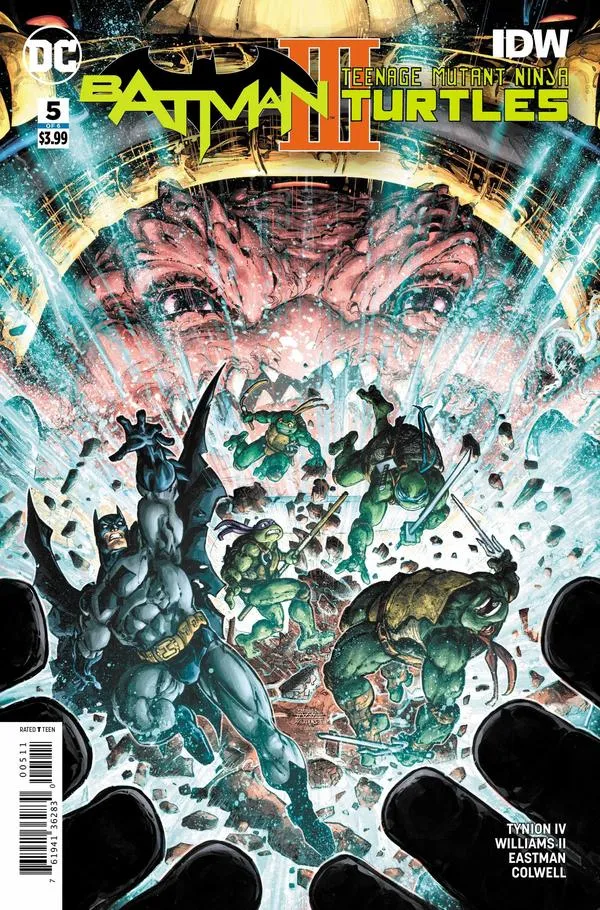Cover of Batman / Teenage Mutant Ninja Turtles III #5
