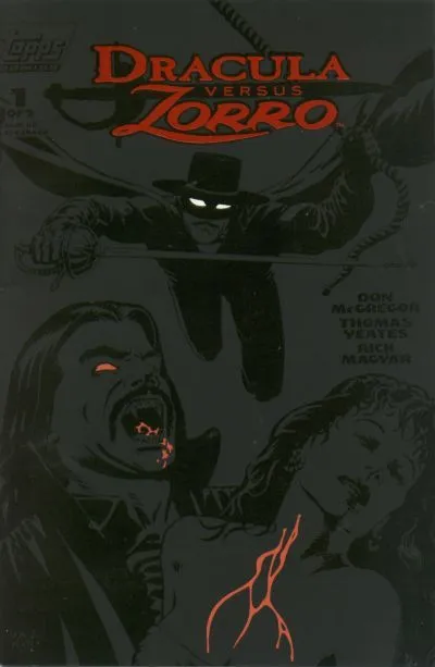 Cover of Dracula Versus Zorro #1