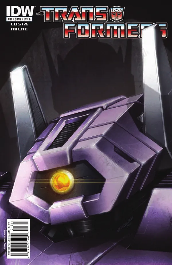 Cover of The Transformers #18