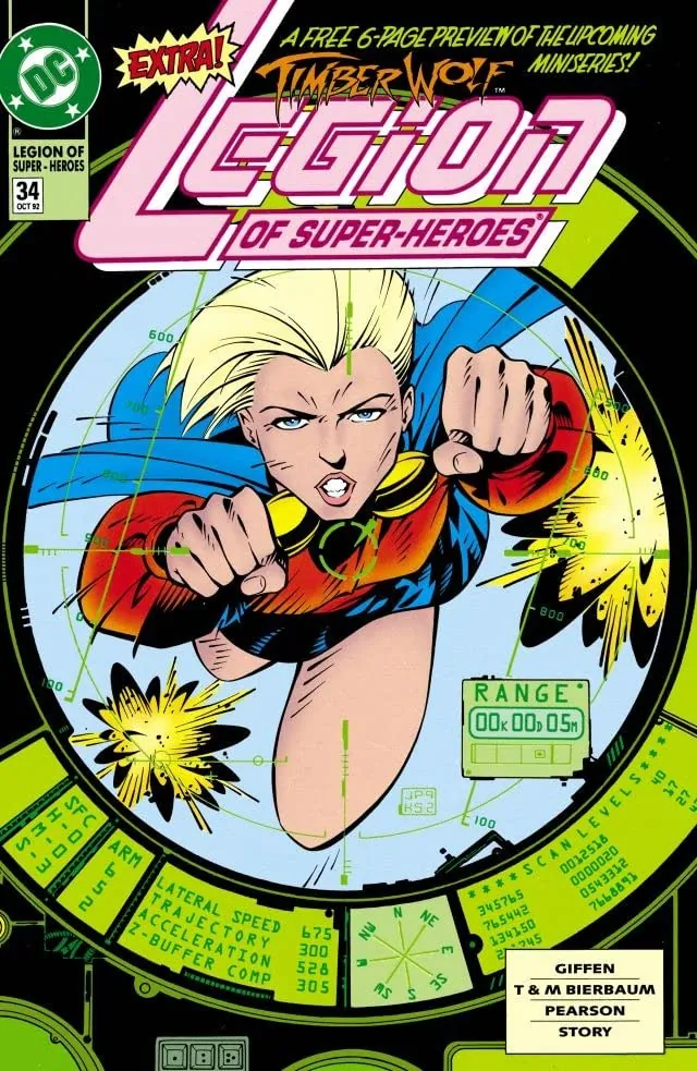 Cover of Legion of Super-Heroes #34