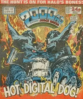 Cover of 2000 AD #413