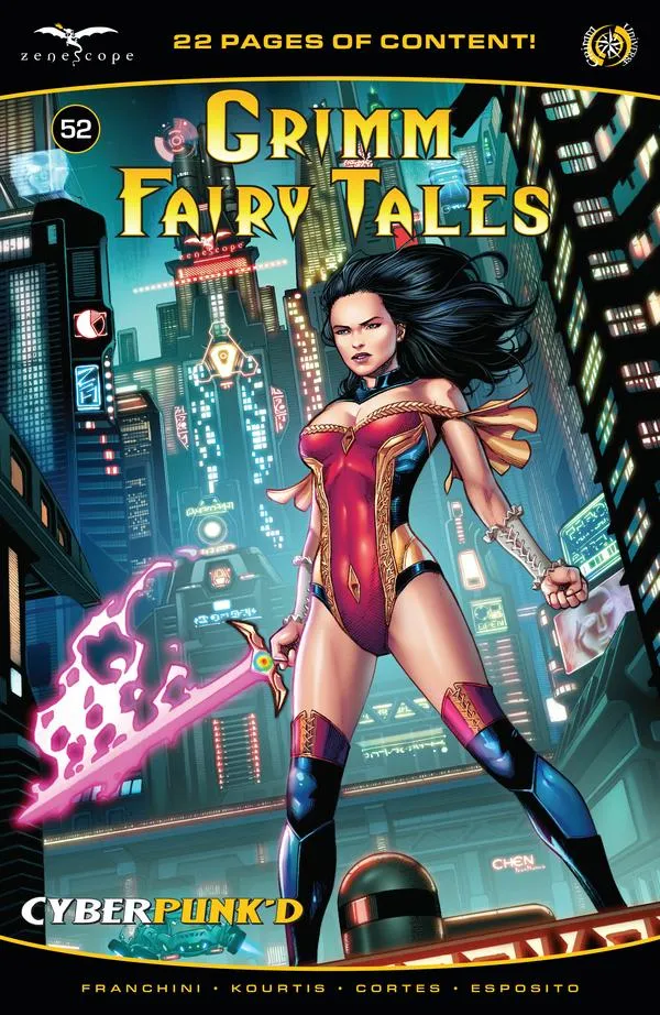 Cover of Grimm Fairy Tales #52