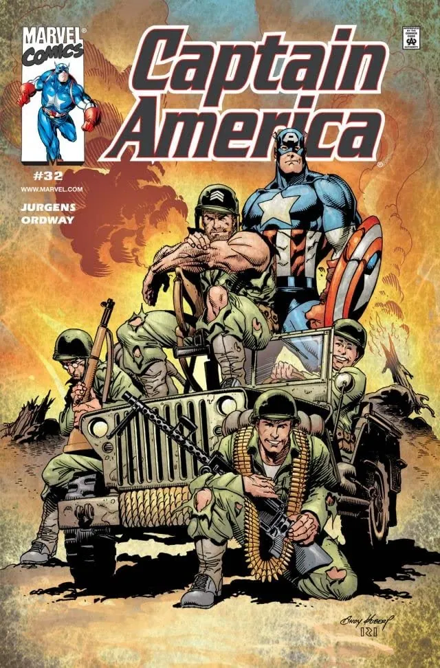 Cover of Captain America #32
