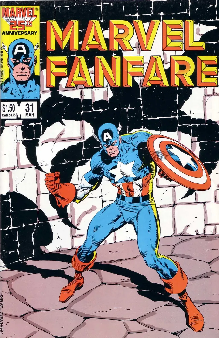 Cover of Marvel Fanfare #31