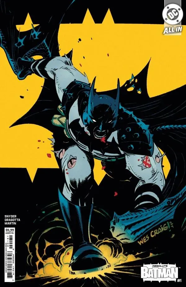 Cover of Absolute Batman #1