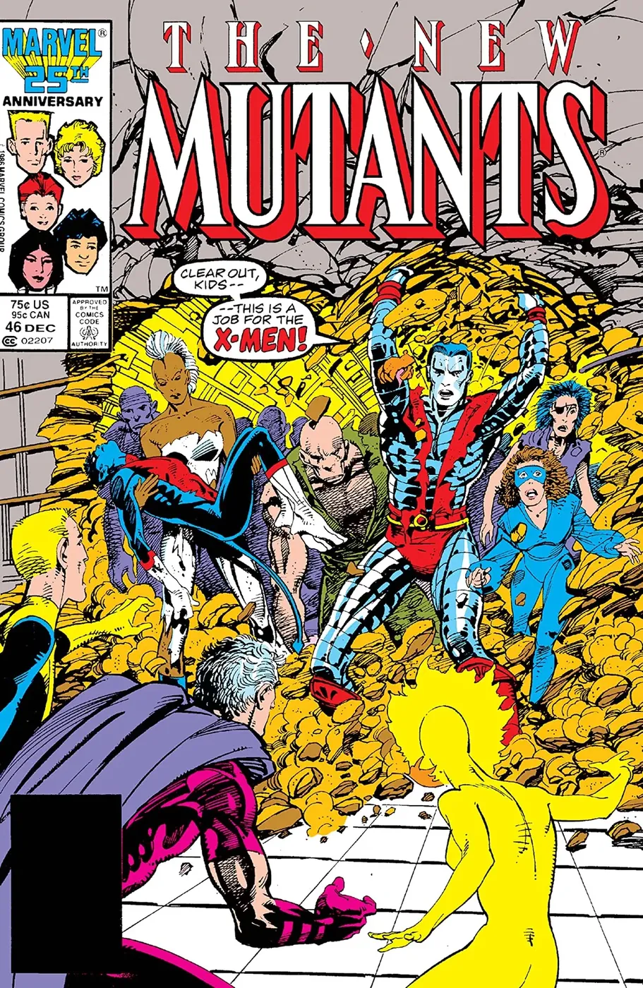 Cover of The New Mutants #46