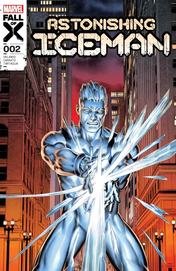 Cover of Astonishing Iceman #2