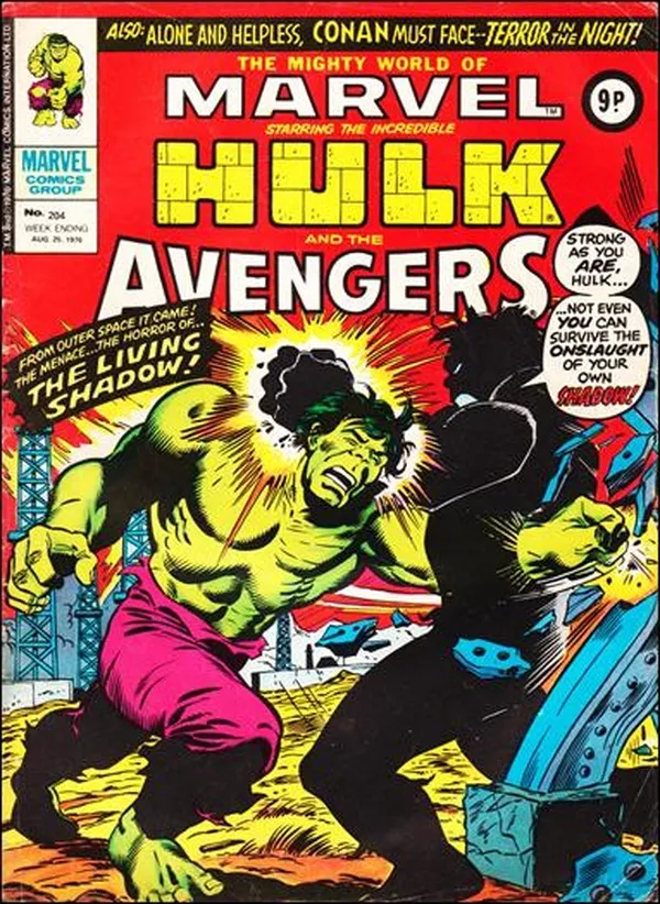 Cover of The Mighty World of Marvel #204