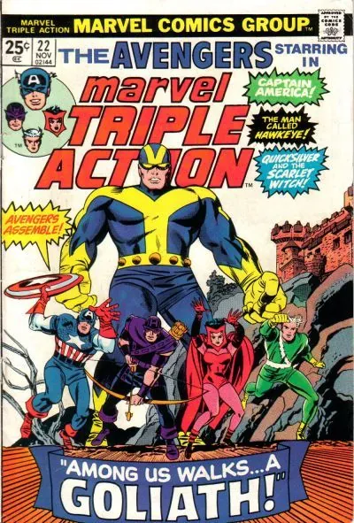 Cover of Marvel Triple Action #22