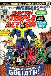 Cover of Marvel Triple Action #22