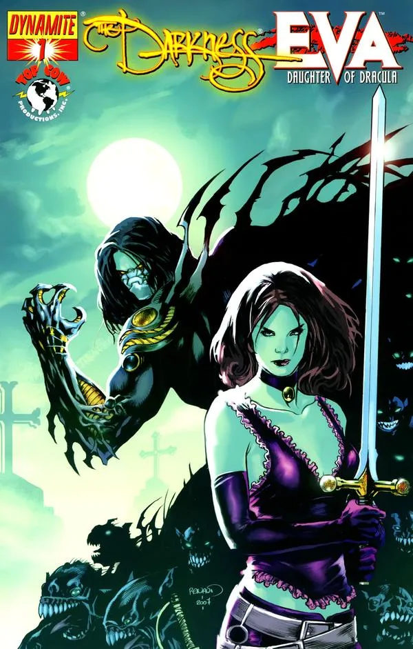 Cover of The Darkness vs. Eva: Daughter of Dracula #1